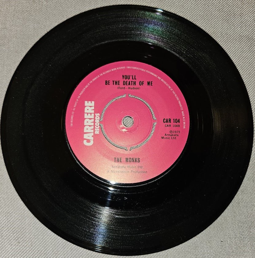Miniatura: The Monks  - Nice Legs Shame About The Face (7", Single) (Carrere)