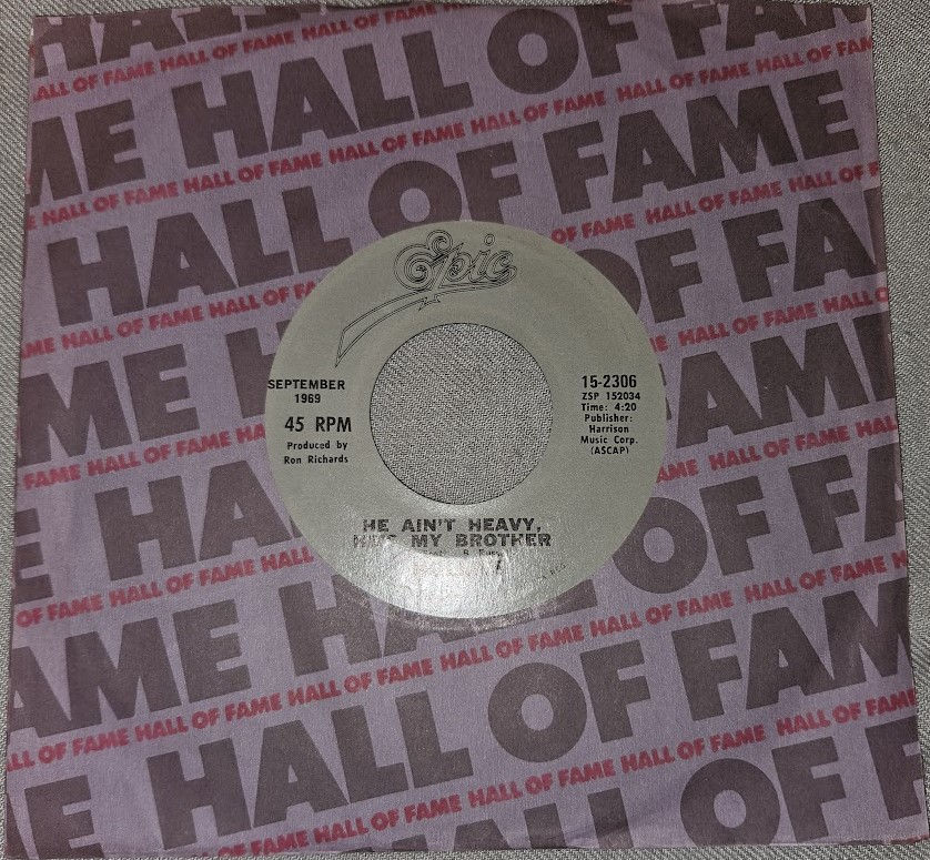 He Ain't Heavy, He's My Brother (7", RE, Pit) (Epic)