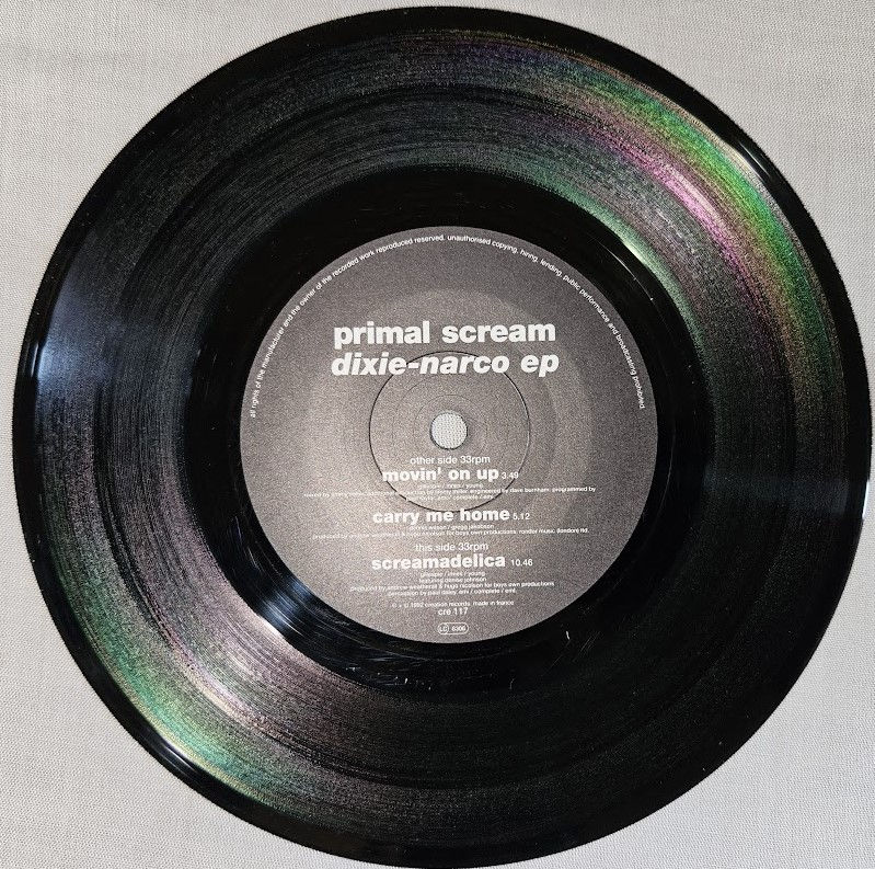 サムネイル： Primal Scream - Dixie-Narco EP (7", EP) (Creation Records)