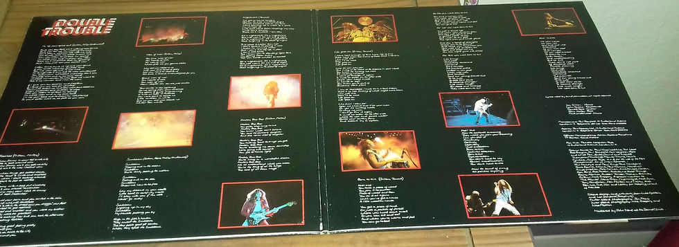 ภาพขนาดย่อ: Gillan - Double Trouble (2xLP, Album, Gat) (Virgin)