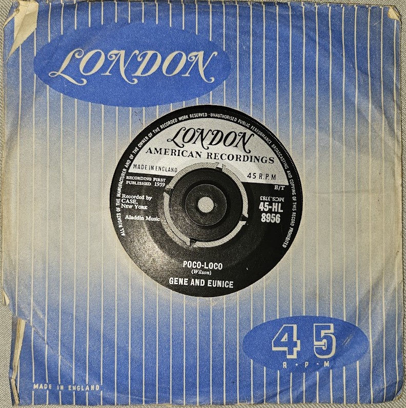 Gene & Eunice* - Poco-Loco (7", Single) (London Records, London American Recordi