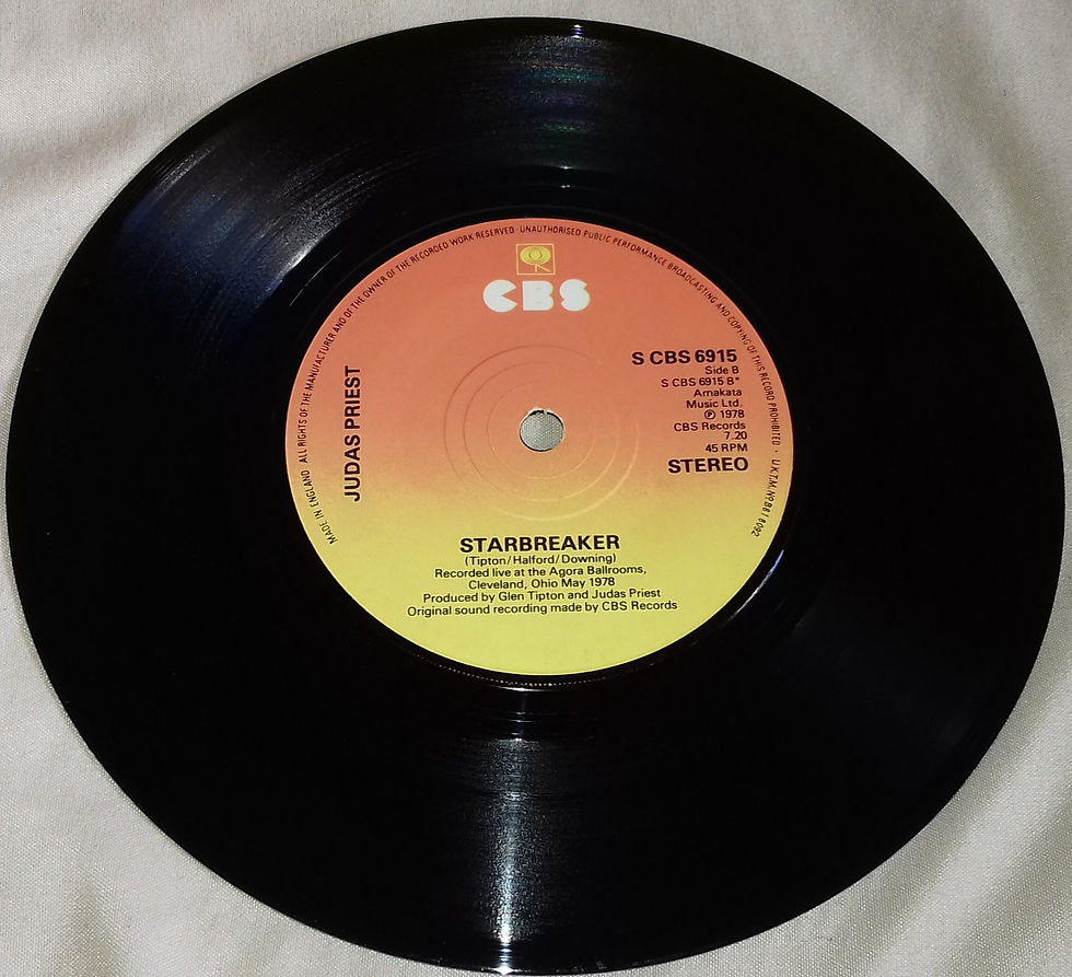 Thumbnail: Judas Priest - Take On The World (7", Single) (CBS)