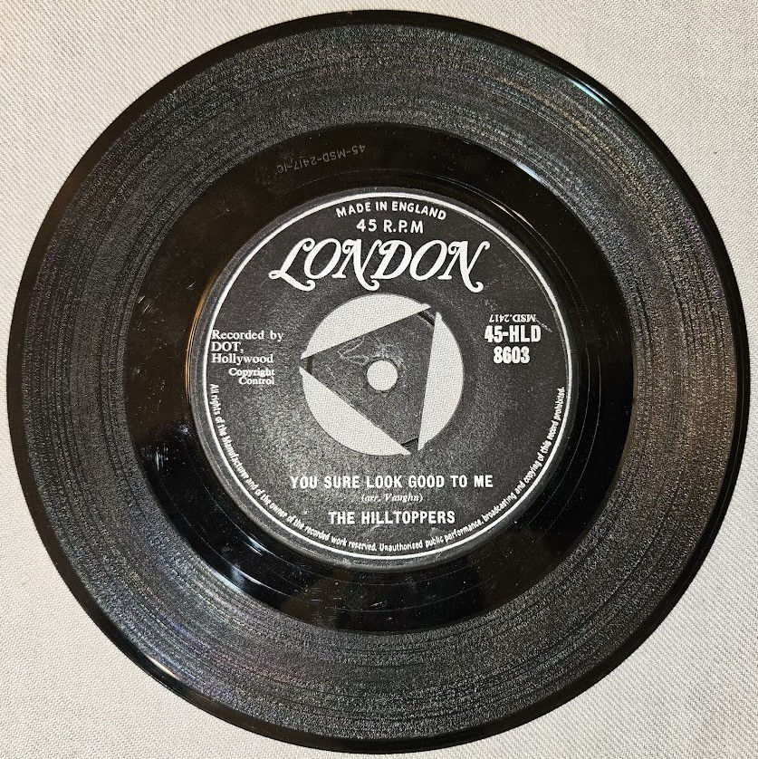 The Hilltoppers - You Sure Look Good To Me / Starry Eyes (7", Single) (London Re