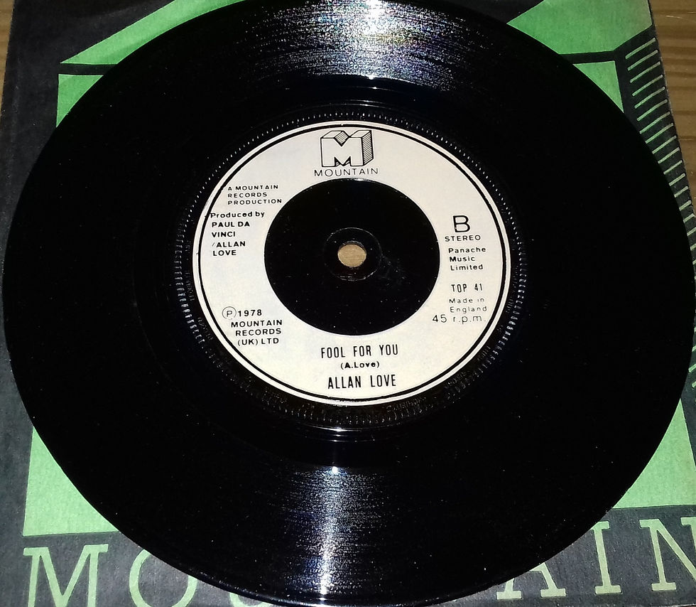 ภาพขนาดย่อ: Allan Love - Wine Won't Turn To Water (7", Single, Bei) (Mountain)