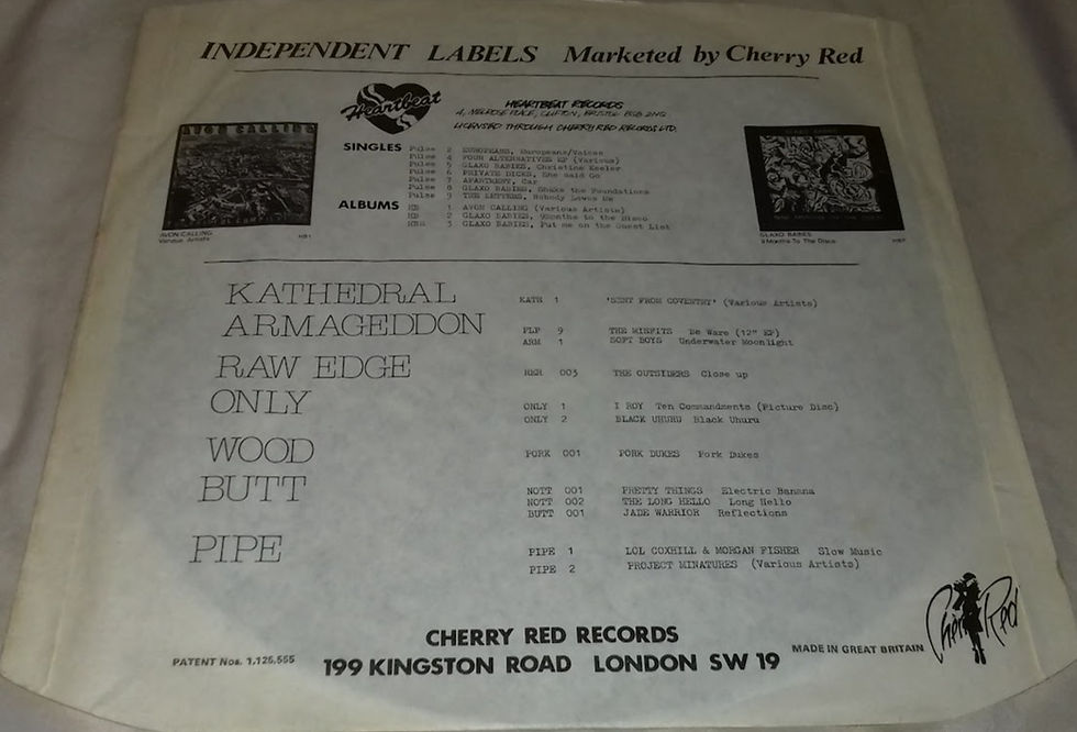Miniatyrbild: Dead Kennedys - Fresh Fruit For Rotting Vegetables (LP, Album, Uto) (Cherry Red)
