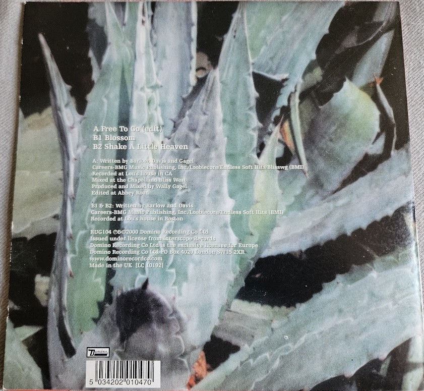 Miniatura: The Folk Implosion - Free To Go (7", Single) (Domino)