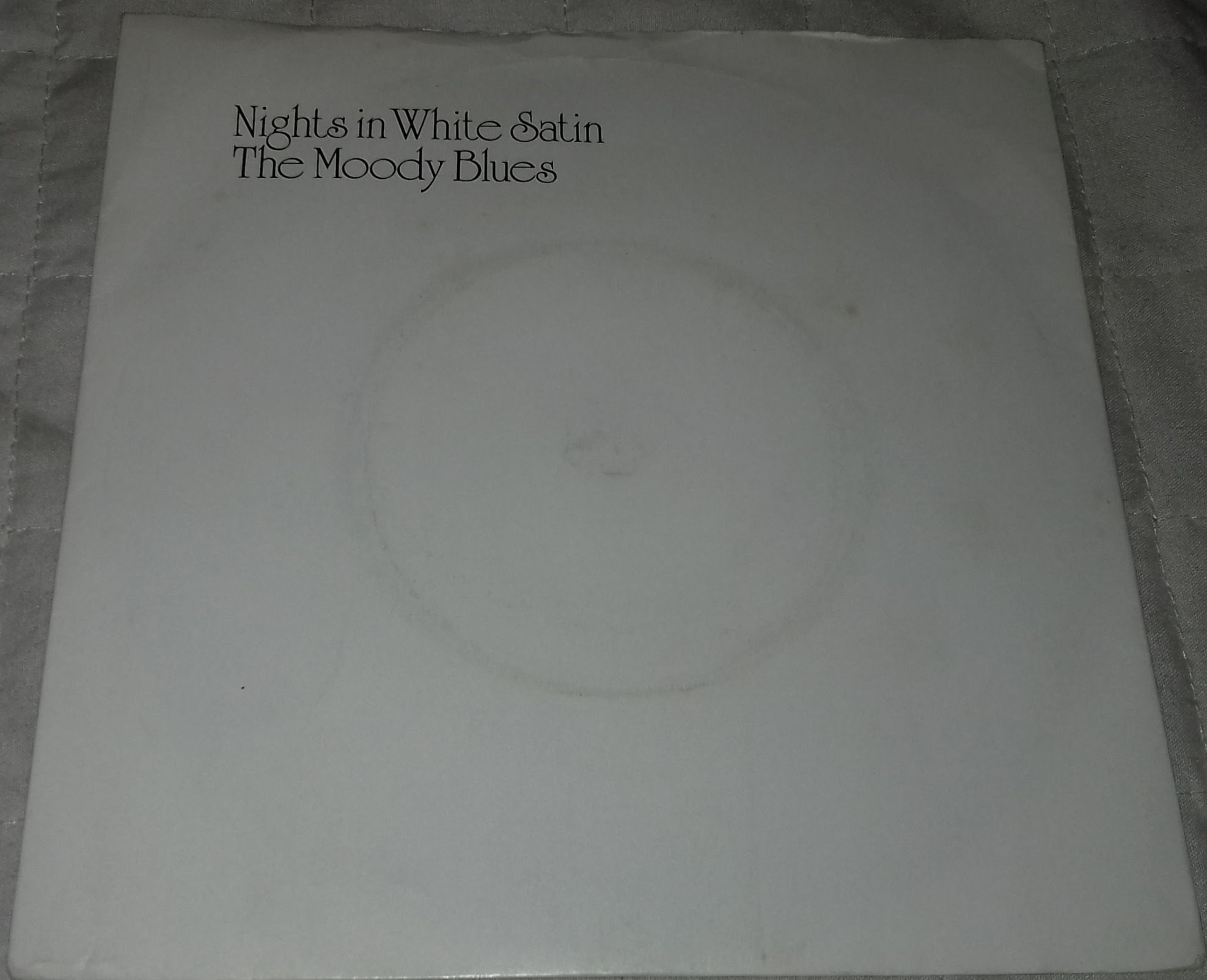 The Moody Blues - Nights In White Satin (7", Single, RE, Sol) (Deram)