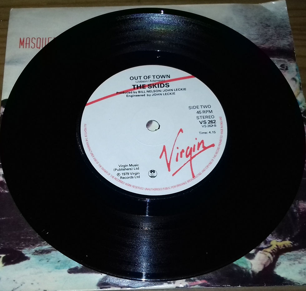 Pikkukuva: Skids - Masquerade (7", Single) (Virgin)