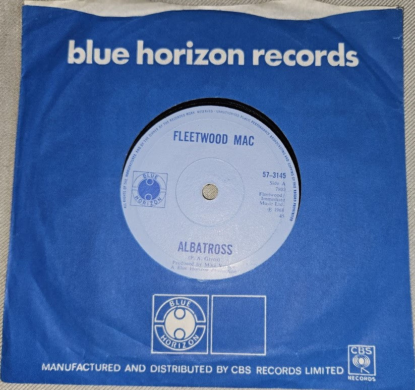 Fleetwood Mac - Albatross (7", Single, Sol) (Blue Horizon)