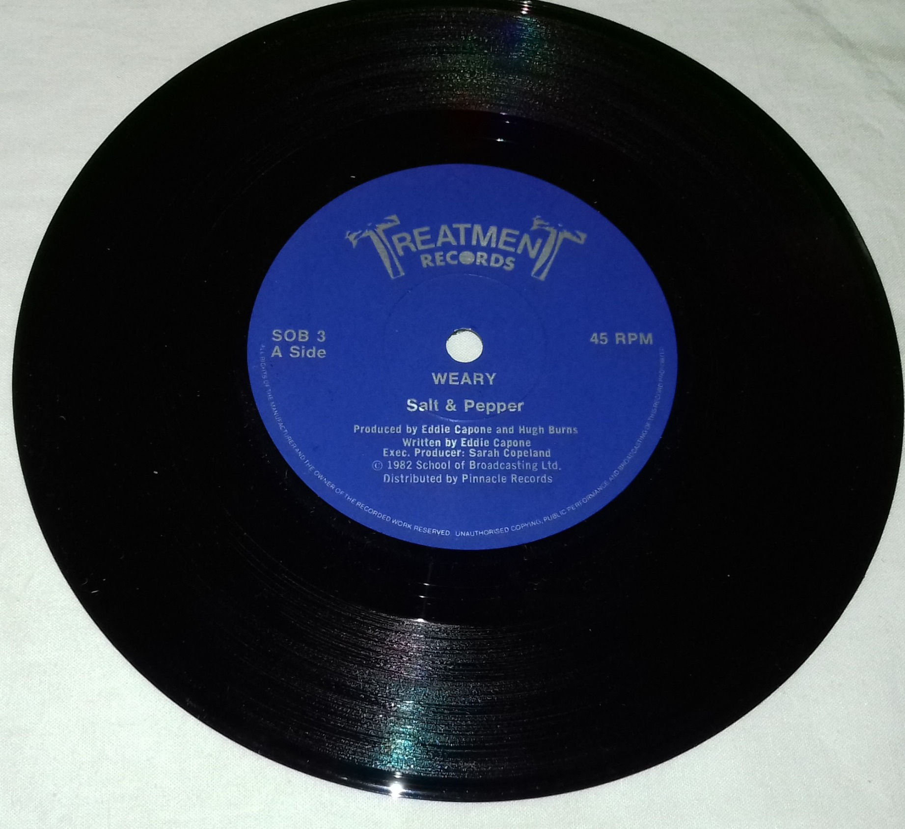 Salt & Pepper - Weary (7") (Treatment Records)