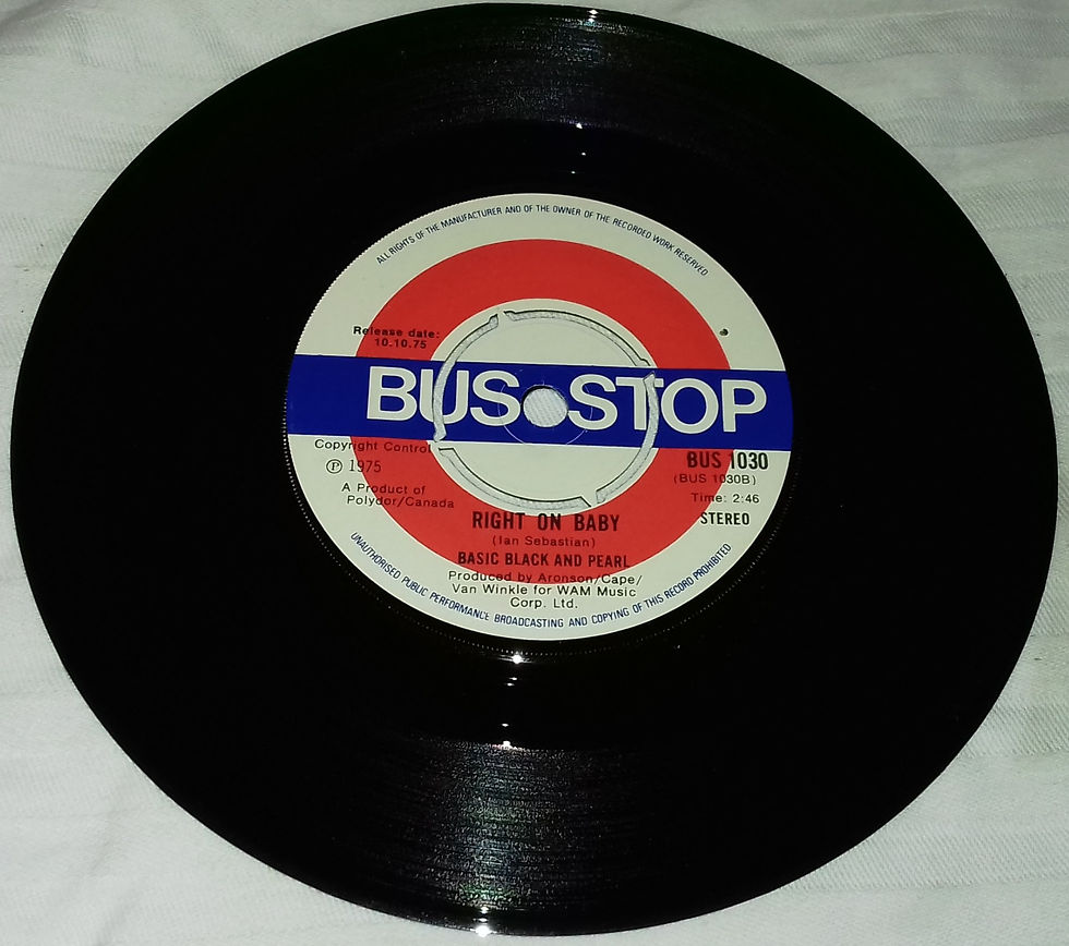 Miniatura: Basic Black and Pearl - There'll Come A Time, There'll Come A Day (7") (Bus Stop