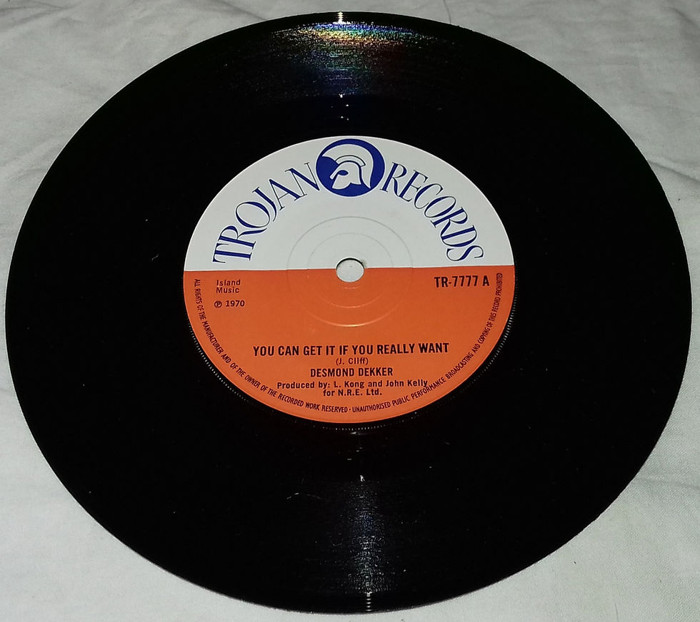 Desmond Dekker - You Can Get It If You Really Want (7", Single, Sol) (Trojan Re