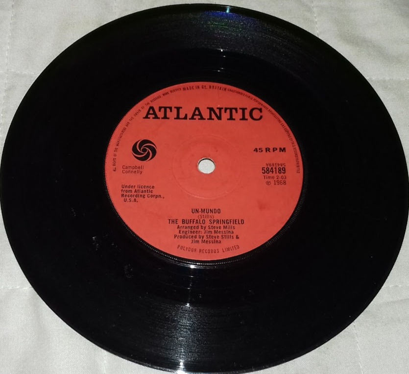 Thumbnail: The Buffalo Springfield* - Un-Mundo (7", Single, Sol) (Atlantic)