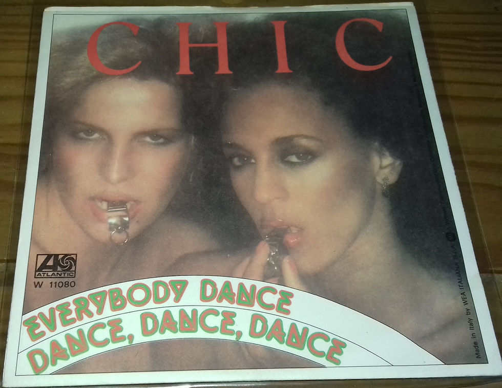 Miniatyrbild: Chic - Everybody Dance / Dance, Dance, Dance (7", Single) (Atlantic)