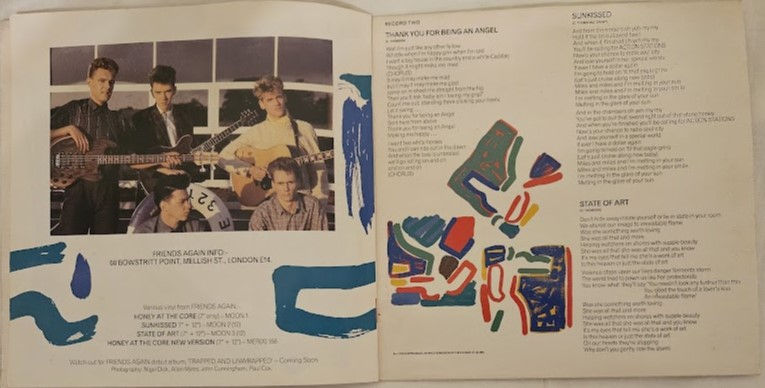 Miniature : Friends Again - The Friends Again EP (2x7", EP, Gat) (Phonogram, Mercury)