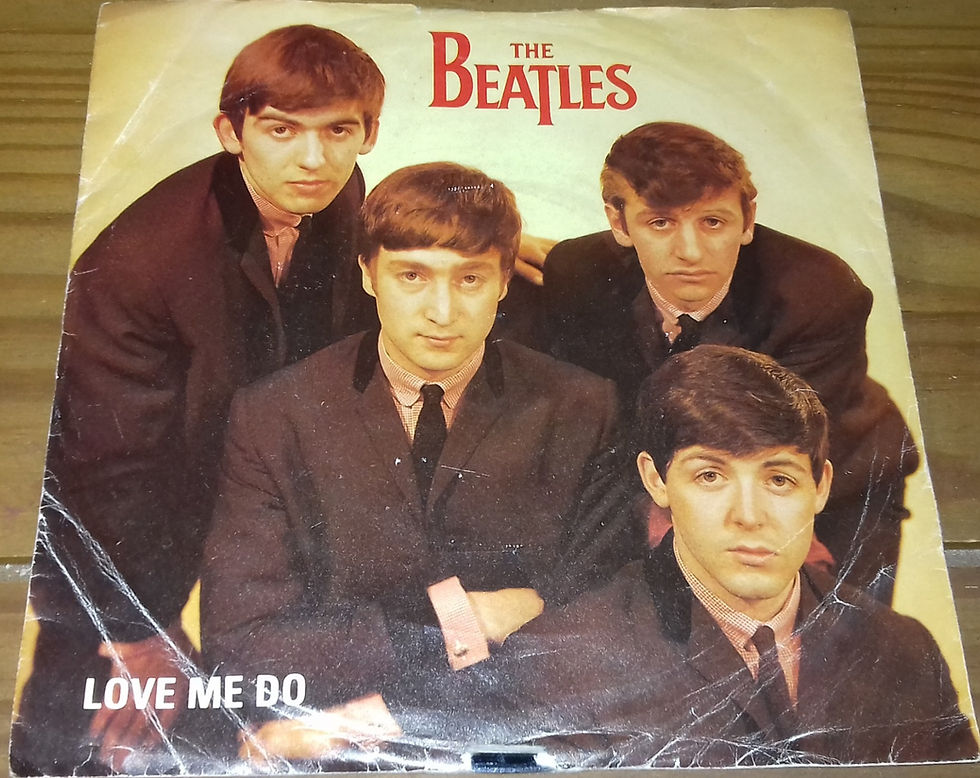The Beatles - Love Me Do (7", Single, Mono, RE, Pus) (Parlophone, Parlophone)