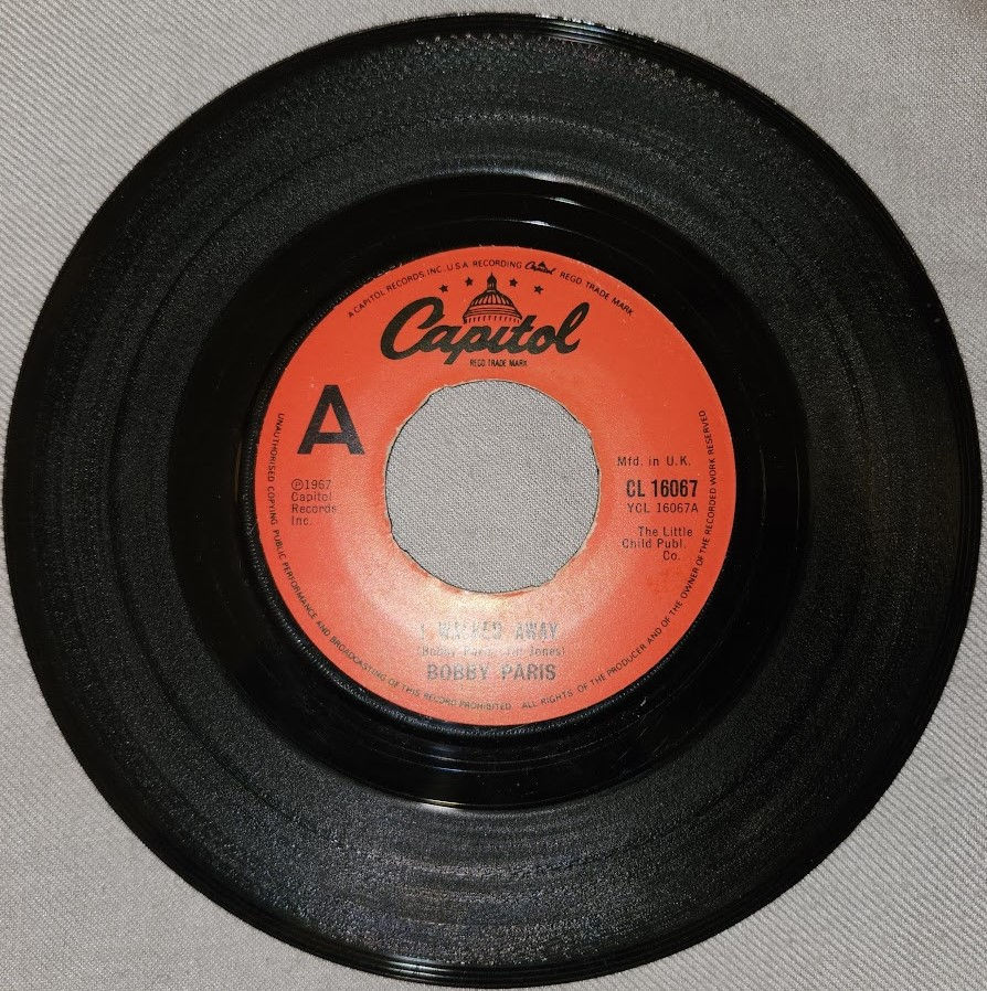 Bobby Paris / H. B. Barnum* - I Walked Away / Heartbreaker (7", Single) (Capitol