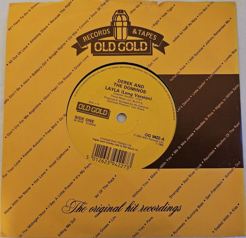 Derek And The Dominos* / Eric Clapton - Layla / Only You Know And I Know (7", RP