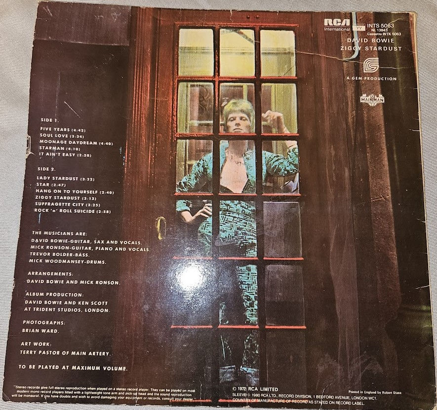 Thumbnail: David Bowie - The Rise And Fall Of Ziggy Stardust And The Spiders From Mars (LP,