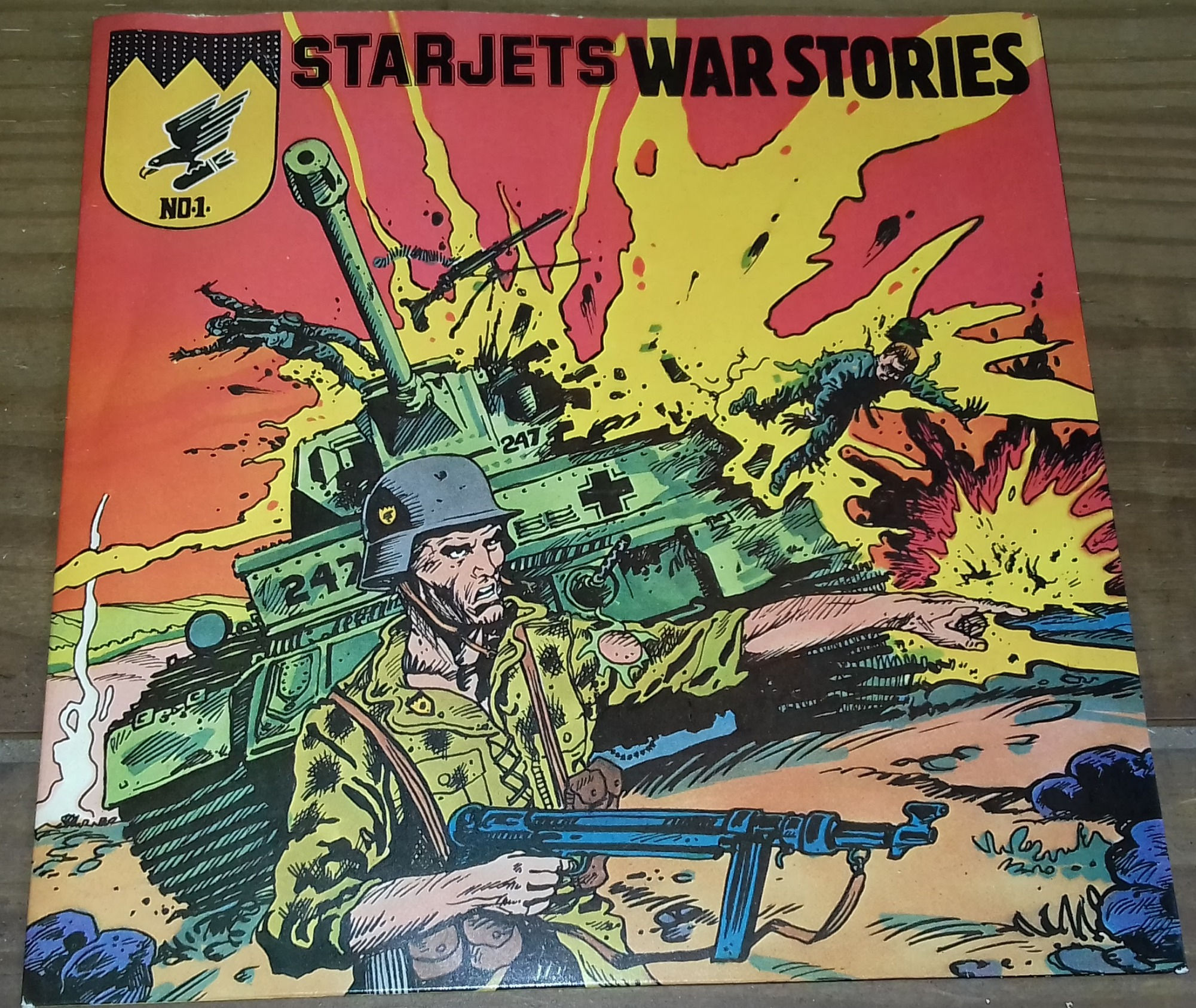 Starjets - War Stories (7", Inj) (Epic, Epic)