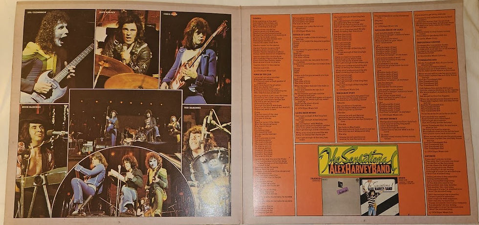 サムネイル： The Sensational Alex Harvey Band - The Impossible Dream (LP, Album, Gat) (Vertig