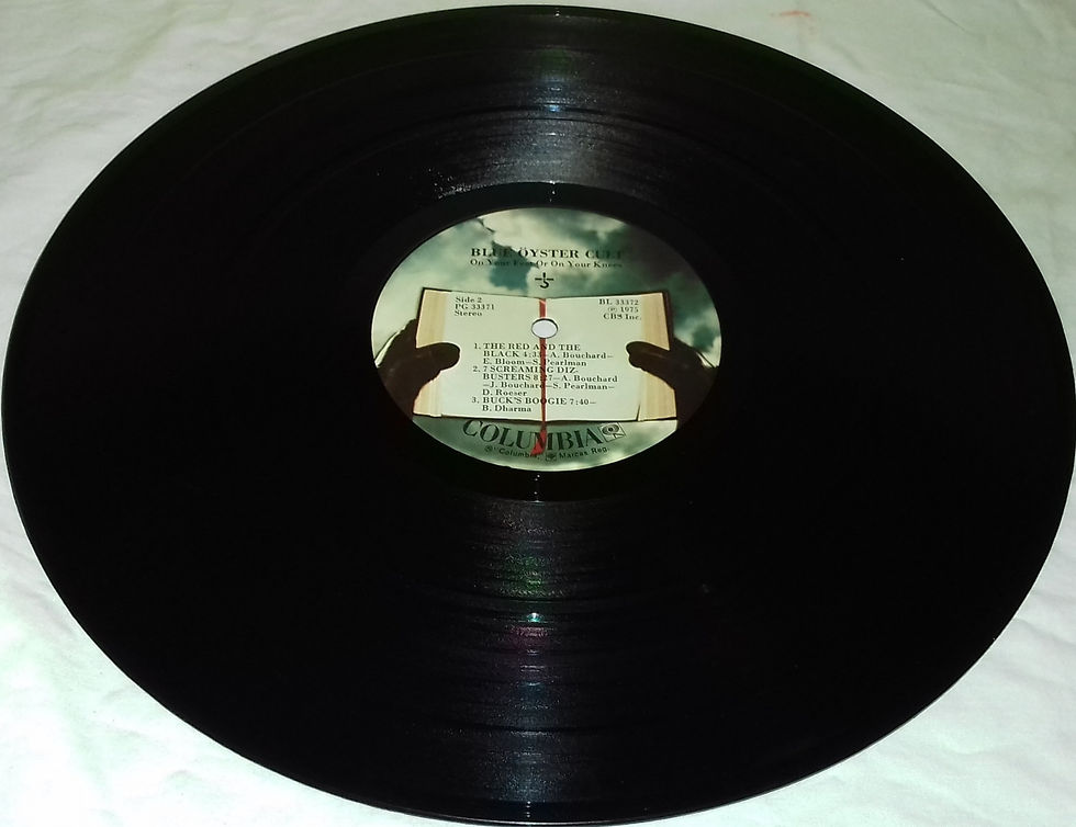 Pikkukuva: Blue Öyster Cult - On Your Feet Or On Your Knees (2xLP, Album, Gat) (Columbia)