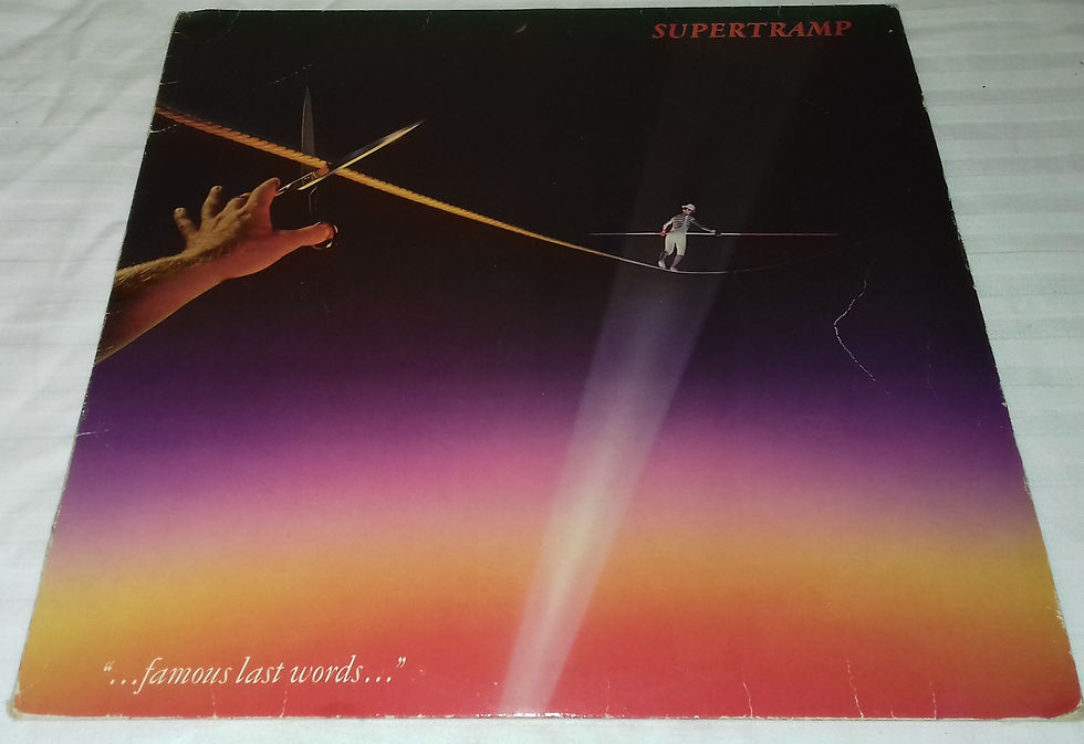 Supertramp - "...Famous Last Words..." (LP, Album) (A&M Records)