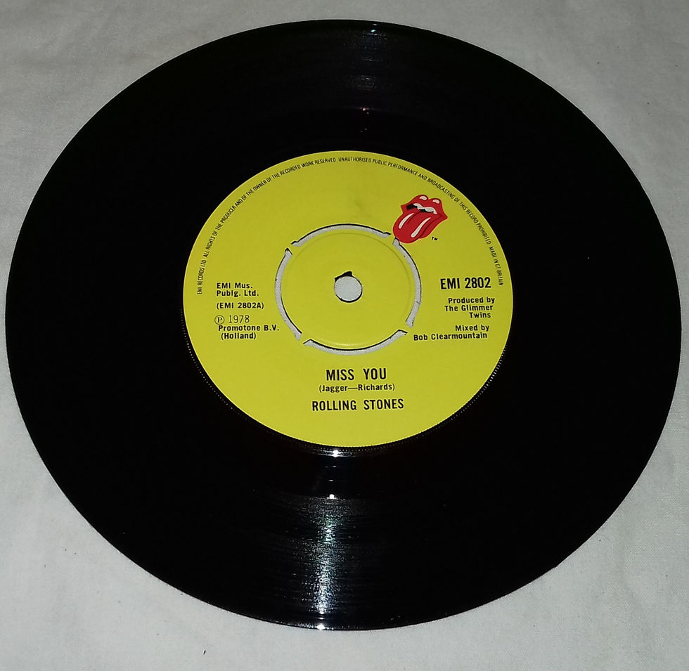 The Rolling Stones - Miss You (7", Single) (Rolling Stones Records)