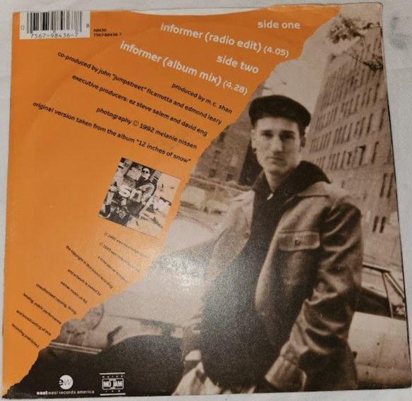 Miniaturbild: Snow  - Informer (7", Single) (EastWest Records America, EastWest Records Am