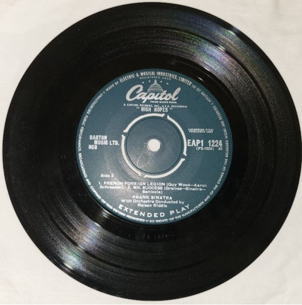 Miniature : Frank Sinatra - High Hopes (7", EP) (Capitol Records, Capitol Records)