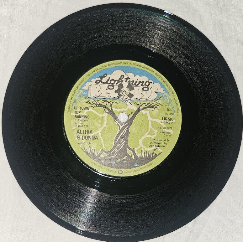 Althia & Donna* / Mighty Two* - Up Town Top Ranking / Calico Suit (7", Single, S