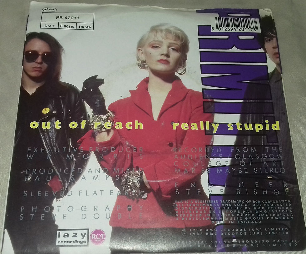 Thumbnail: The Primitives - Out Of Reach (7", Single) (RCA, Lazy Recordings (3), RCA, Lazy