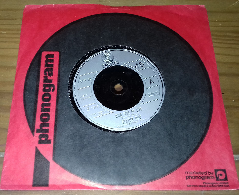 Status Quo - Wild Side Of Life (7", Single, Sil) (Vertigo)