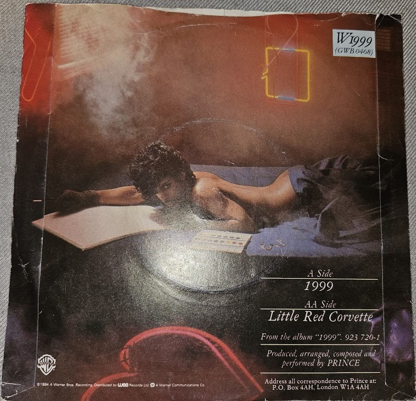 Miniaturbild: Prince - 1999 / Little Red Corvette (7", Single, Sil) (Warner Bros. Records, War