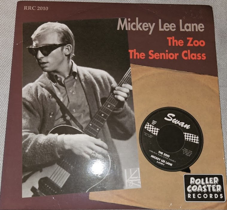 Mickey Lee Lane - The Zoo/ The Senior Class (7", Single, RE) (Rollercoaster Rec