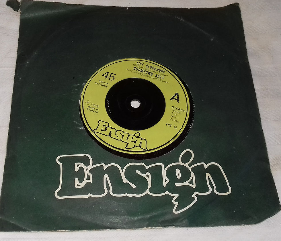 The Boomtown Rats - Like Clockwork (7", Single, Lim) (Ensign)