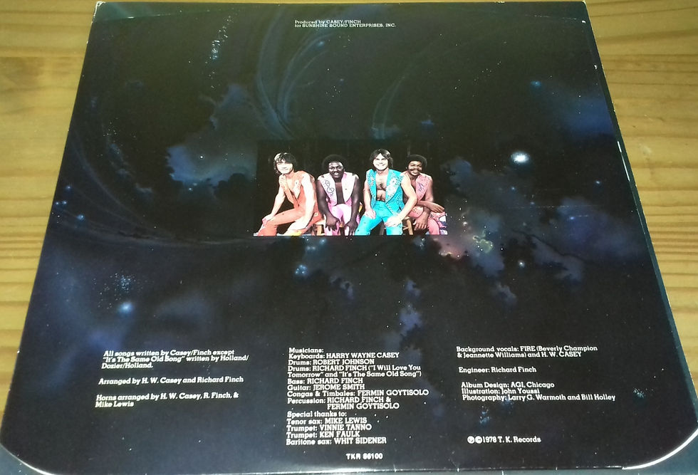 Miniatyrbild: KC & The Sunshine Band - Who Do Ya (Love) (LP, Album) (T.K. Records)