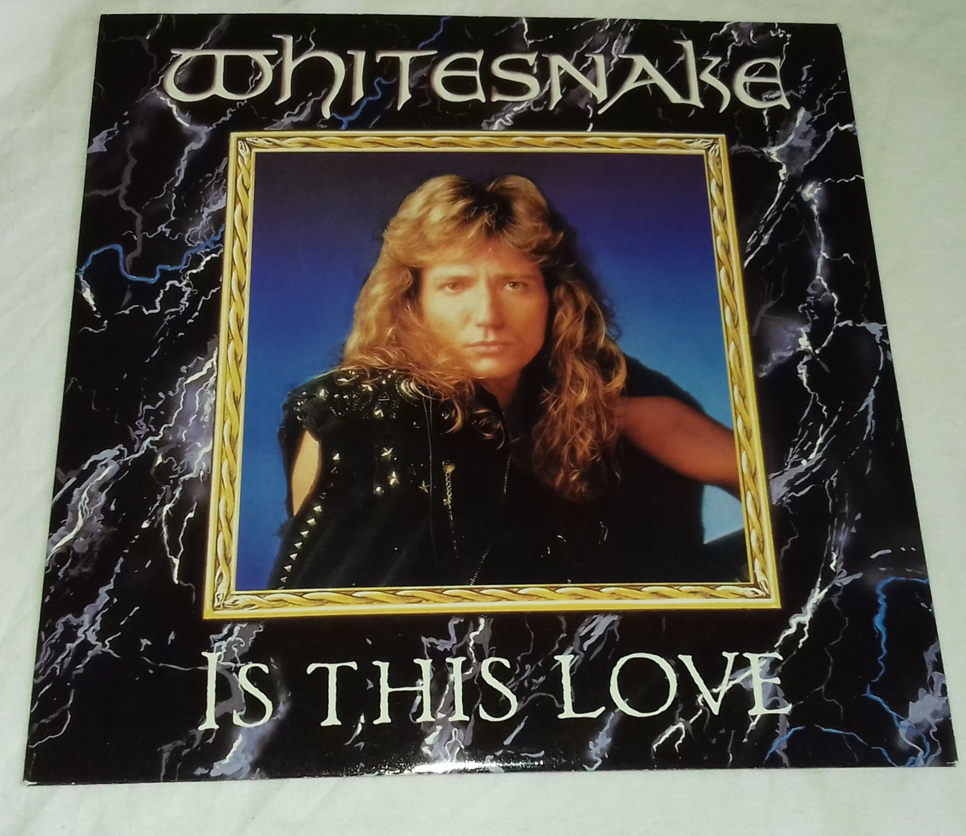 Whitesnake - Is This Love (7", Single, Sil) (EMI)