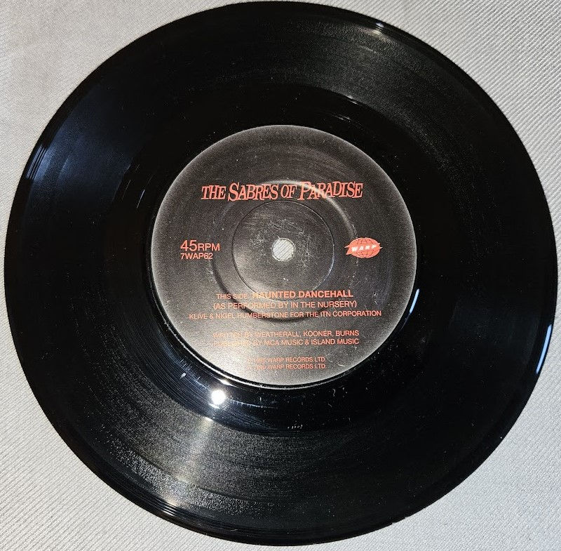 The Sabres Of Paradise - Haunted Dancehall (7", S/Sided, Ltd) (Warp Records)
