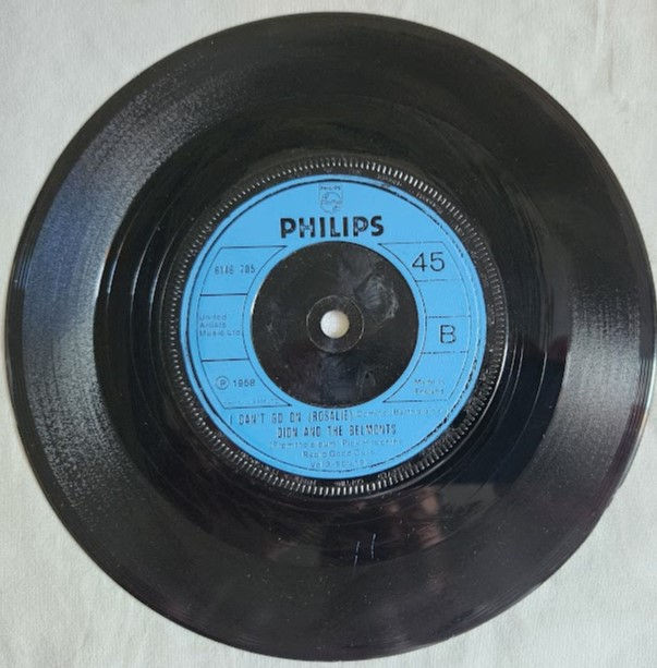 Thumbnail: Dion And The Belmonts* - A Teenager In Love / I Can't Go On (Rosalie) (7", Singl