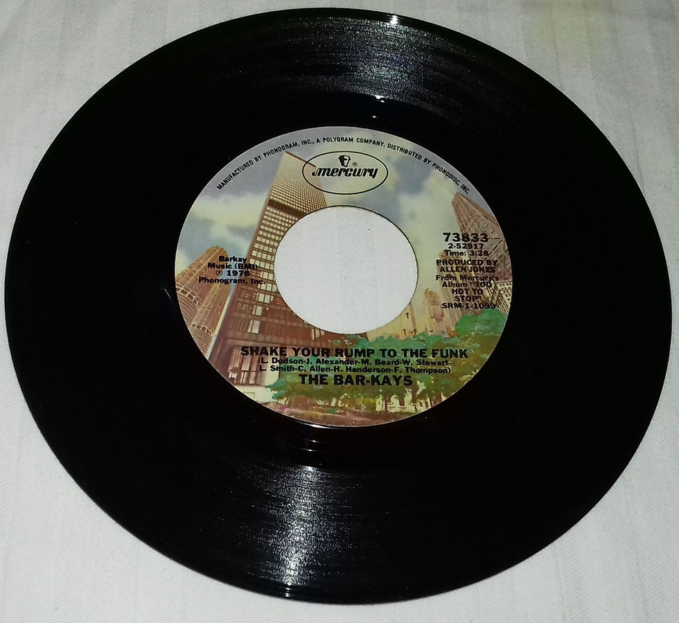 Bar-Kays - Shake Your Rump To The Funk (7", Single, Styrene) (Mercury)