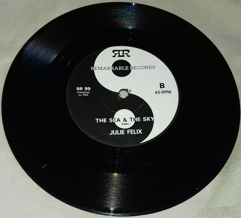 Miniature : Julie Felix - The Witch Song / The Sea And The Sky (7", Single) (Remarkable Reco