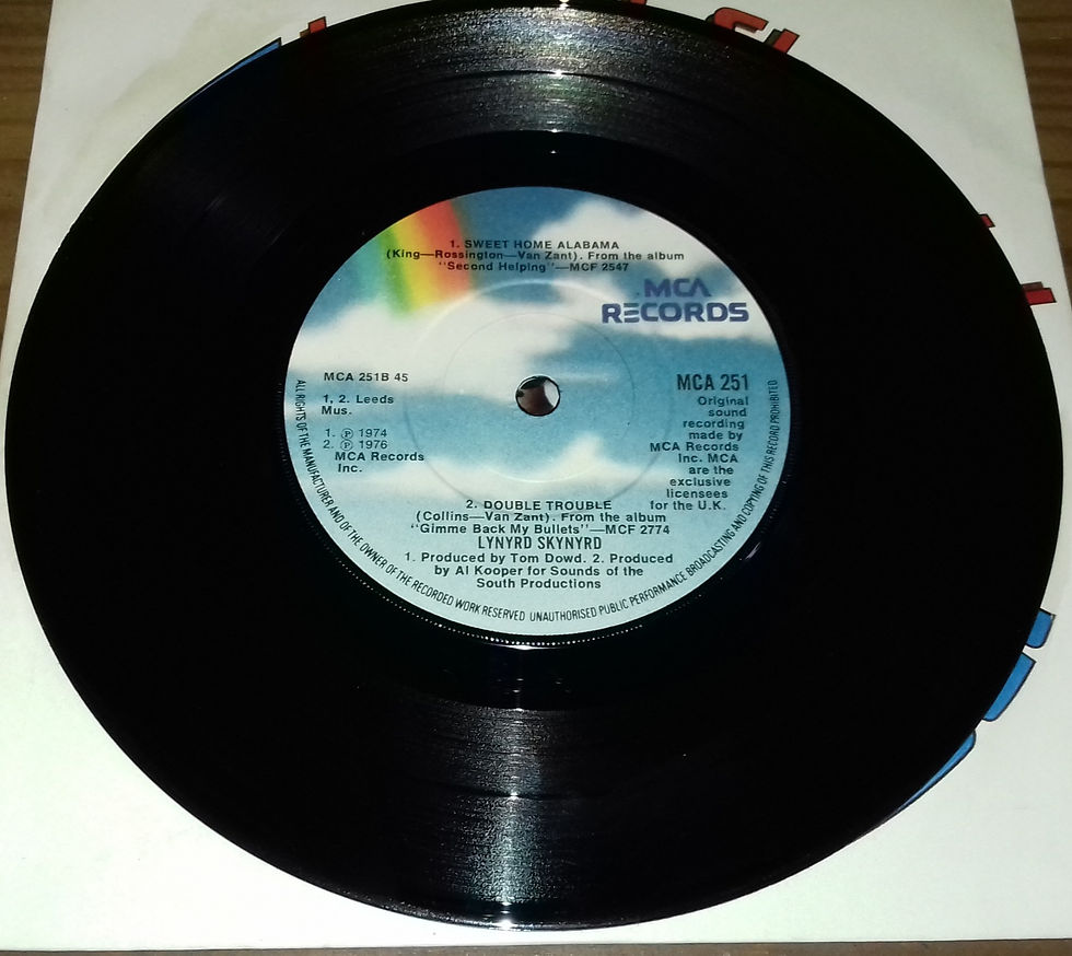 Miniatura: Lynyrd Skynyrd - Free Bird (7", Single, RE, Blu) (MCA Records)