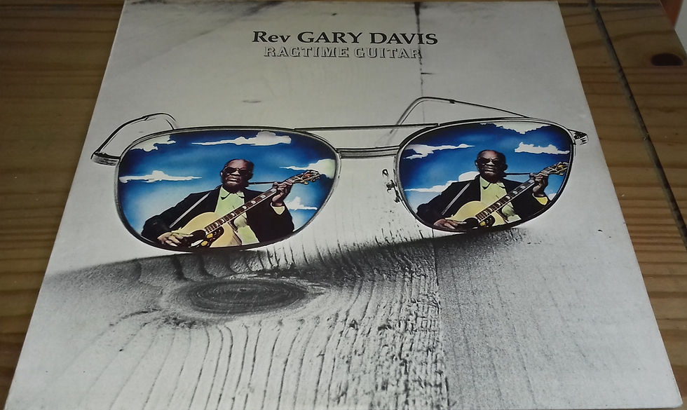 Rev. Gary Davis - Ragtime Guitar (LP, Album) (Transatlantic Records)