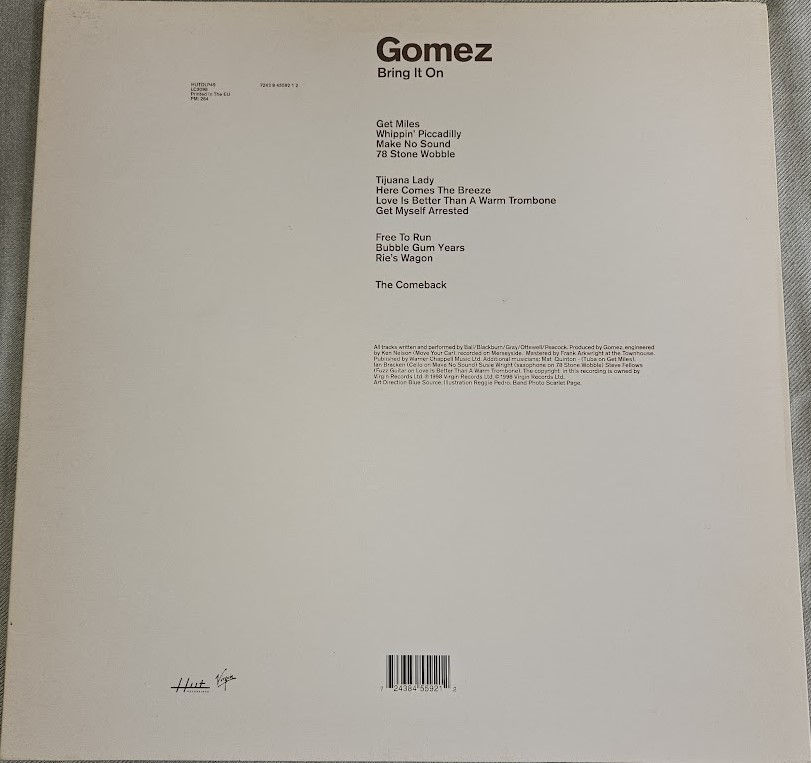 Miniatyrbild: Gomez - Bring It On (2xLP, Album) (Hut Recordings, Virgin)