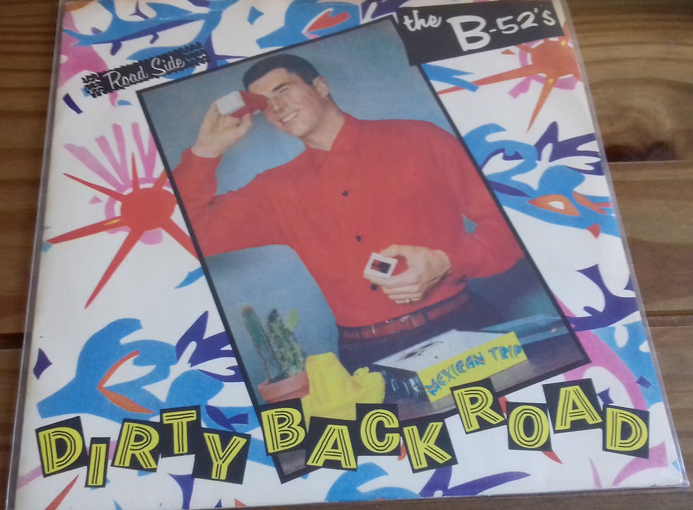 The B-52's - Strobe Light / Dirty Back Road (7", Single) (Island Records)