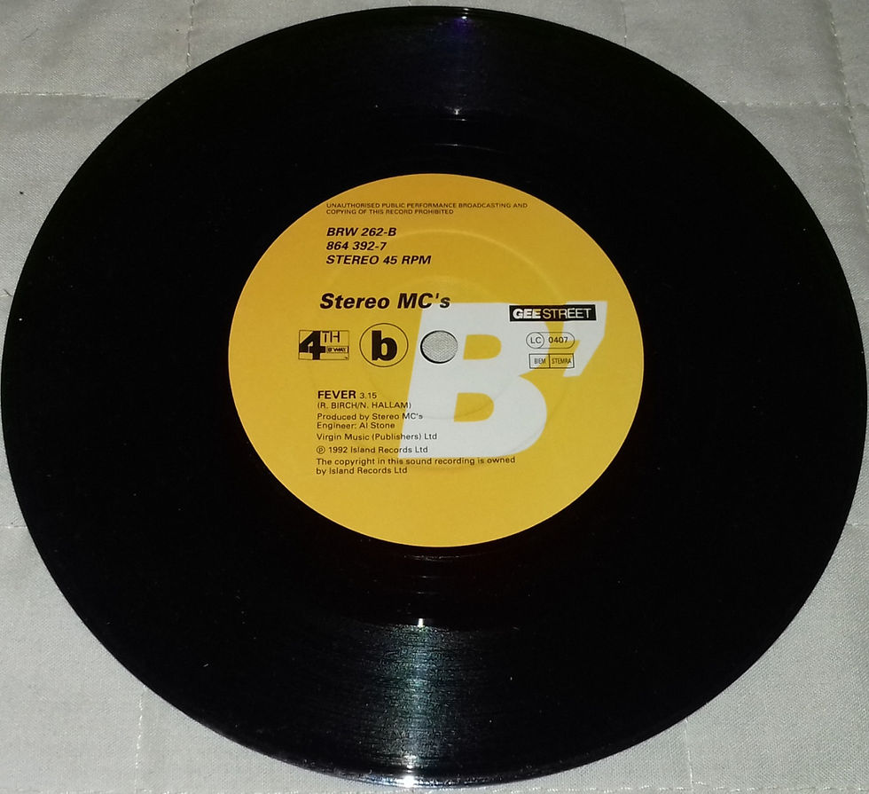Thumbnail: Stereo MC's - Connected (7", Pap) (4th & Broadway, Gee Street)