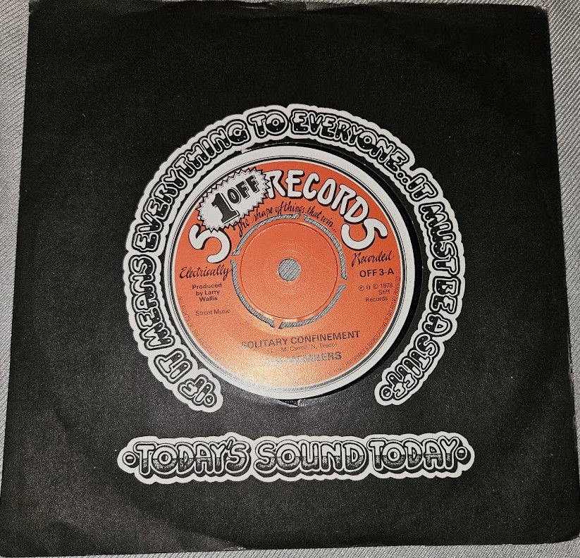 The Members - Solitary Confinement (7", Single) (1 Off Records, Stiff Records)