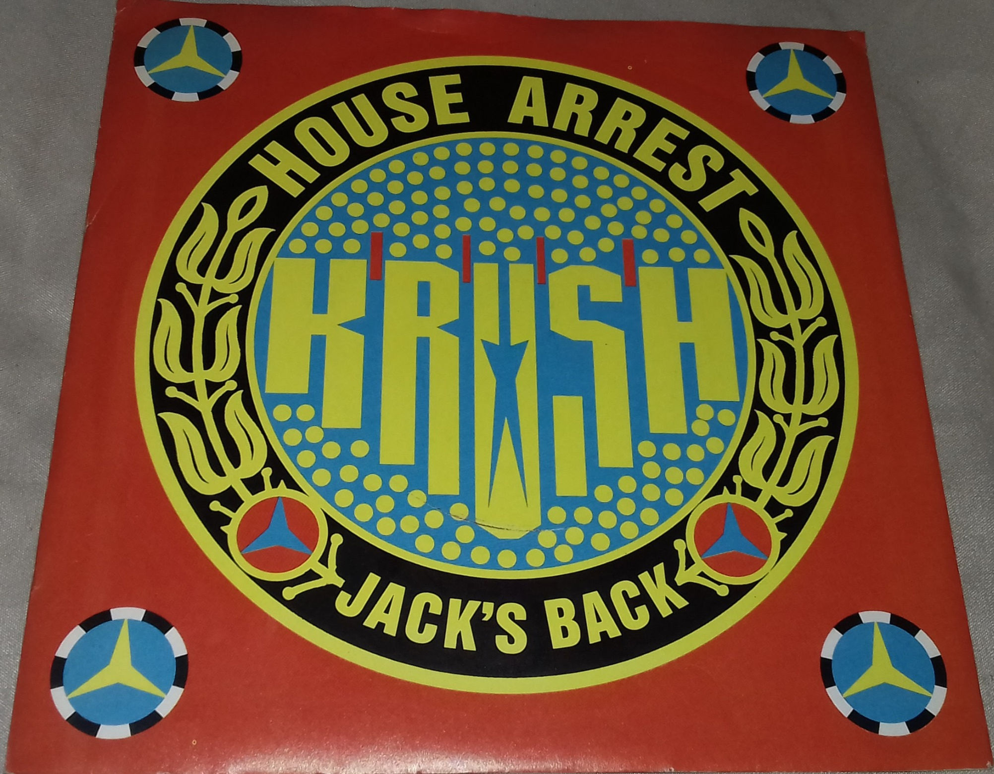Krush - House Arrest / Jack's Back (7", Sil) (Club, Club, Fon Records, Fon Recor