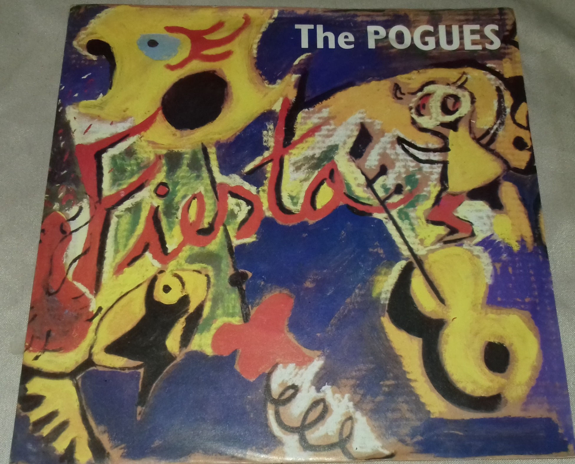 The Pogues - Fiesta (7", Single, Pap) (Pogue Mahone Records)
